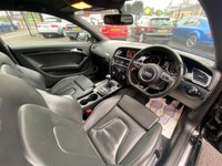 USED 2013 13 AUDI A5 2.0 TDI BLACK EDITION 2d 177 BHP FANTASTIC EXAMPLE+FULLY SERVICED+1 YEAR MOT+BREAKDOWN COVER