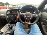 USED 2013 13 AUDI A5 2.0 TDI BLACK EDITION 2d 177 BHP FANTASTIC EXAMPLE+FULLY SERVICED+1 YEAR MOT+BREAKDOWN COVER