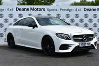 USED 2017 67 MERCEDES-BENZ E-CLASS 2.0 E 220 D AMG LINE PREMIUM 2d 192 BHP NIGHT PK/PANROOF PANROOF/NIGHT PACK/STUNNING CAR