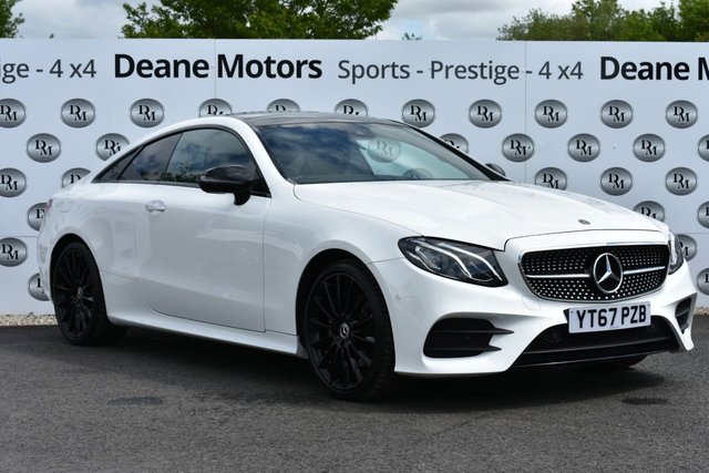 2017 67 Mercedes-Benz E-Class 2.0 E 220 D AMG LINE PREMIUM 2d 192 BHP NIGHT PK/PANROOF