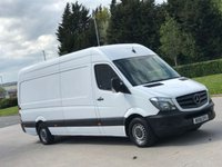 USED 2016 16 MERCEDES-BENZ SPRINTER 2.1 313 CDI LWB 129 BHP ** NO VAT * *  SAT NAV ** LOW MILES
