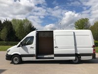 USED 2016 16 MERCEDES-BENZ SPRINTER 2.1 313 CDI LWB 129 BHP ** NO VAT * *  SAT NAV ** LOW MILES