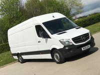 USED 2016 16 MERCEDES-BENZ SPRINTER 2.1 313 CDI LWB 129 BHP ** NO VAT * *  SAT NAV ** LOW MILES