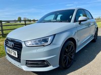 USED 2018 18 AUDI A1 1.0 SPORTBACK TFSI S LINE NAV 5d 93 BHP **12 MONTHS NATIONAL WARRANTY** ARROW GREY - SATELLITE NAVIGATION**