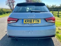 USED 2018 18 AUDI A1 1.0 SPORTBACK TFSI S LINE NAV 5d 93 BHP **12 MONTHS NATIONAL WARRANTY** ARROW GREY - SATELLITE NAVIGATION**