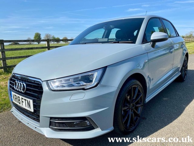 2018 18 Audi A1 1.0 SPORTBACK TFSI S LINE NAV 5d 93 BHP