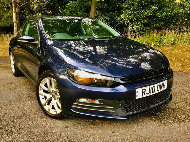 2010 10 Volkswagen Scirocco 1.4 TSI 3d 160 BHP ONLY 48,500 MILES//160BHP//REAR PARK SENSORS//EXCELLENT SERVICE HISTORY//NEW TYRES //NEW MOT//BIG SERVICE JUST DONE