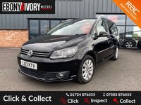 USED 2013 13 VOLKSWAGEN TOURAN 2.0 SPORT TDI BLUEMOTION TECHNOLOGY 5d 138 BHP FANTASTIC EXAMPLE + COMPREHENSIVE VW SERVICE HISTORY + 1 YEAR MOT  + RAC WARRANTY