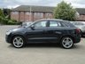 USED 2013 13 AUDI Q3 2.0 TDI QUATTRO S LINE 5d 138 BHP Finished in Special Edition COLBALT BLUE MET with contrasting Black Part LEATHER trim. This Audi Q3 is a upmarket, premium, compact SUV. It offers plenty of space, Great fun to drive and lots of high tech features. Spec includes 19" Alloys, Part Leather, Sat Nav, Rear Park Sensors, B/Tooth and much more. Doncaster Audi Dealer serviced at 18573 miles, 29301 miles, 48685 miles and on arrival at 57714 miles.
