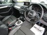 USED 2013 13 AUDI Q3 2.0 TDI QUATTRO S LINE 5d 138 BHP Finished in Special Edition COLBALT BLUE MET with contrasting Black Part LEATHER trim. This Audi Q3 is a upmarket, premium, compact SUV. It offers plenty of space, Great fun to drive and lots of high tech features. Spec includes 19" Alloys, Part Leather, Sat Nav, Rear Park Sensors, B/Tooth and much more. Doncaster Audi Dealer serviced at 18573 miles, 29301 miles, 48685 miles and on arrival at 57714 miles.