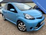 USED 2014 14 TOYOTA AYGO 1.0 VVT-I MOVE WITH STYLE 5d 68 BHP Stunning Napoli Blue 5 door with Sat Nav