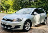 USED 2015 65 VOLKSWAGEN GOLF 1.6 MATCH TDI BLUEMOTION TECHNOLOGY 5d 109 BHP &pound;0 ROAD TAX  GREAT ECONOMY IDEAL COMMUTING CAR