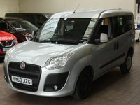 USED 2013 63 FIAT DOBLO 1.6 MULTIJET MYLIFE DUALOGIC 5d 90 BHP Auto 4 Seats WAV Vehicle Ideal for wheel chair users and bikers