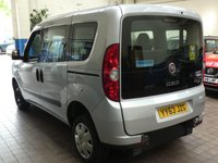USED 2013 63 FIAT DOBLO 1.6 MULTIJET MYLIFE DUALOGIC 5d 90 BHP Auto 4 Seats WAV Vehicle Ideal for wheel chair users and bikers