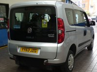 USED 2013 63 FIAT DOBLO 1.6 MULTIJET MYLIFE DUALOGIC 5d 90 BHP Auto 4 Seats WAV Vehicle Ideal for wheel chair users and bikers