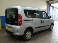 USED 2013 63 FIAT DOBLO 1.6 MULTIJET MYLIFE DUALOGIC 5d 90 BHP Auto 4 Seats WAV Vehicle Ideal for wheel chair users and bikers