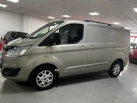 USED 2014 14 FORD TRANSIT CUSTOM 2.2 290 LIMITED LR P/V 124 BHP * AIR CON * ALLOYS * PARKING SENSORS * ROOF RACK *