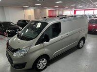 USED 2014 14 FORD TRANSIT CUSTOM 2.2 290 LIMITED LR P/V 124 BHP * AIR CON * ALLOYS * PARKING SENSORS * ROOF RACK *