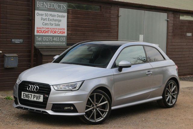 2018 67 Audi A1 1.4 TFSI BLACK EDITION 3d 148 BHP