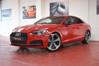 USED 2020 20 AUDI A5 2.0 TFSI BLACK EDITION 2d 148 BHP DIGI DASH / WIRELESS CHARGING
