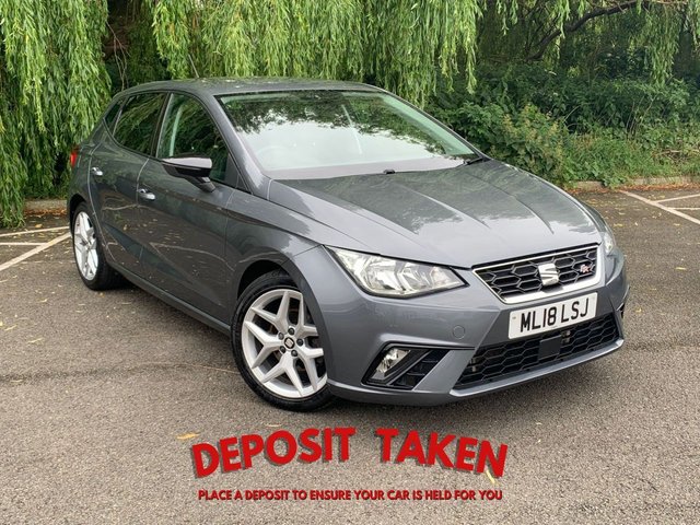 2018 18 SEAT IBIZA 1.5 TSI EVO FR 5d 148 BHP Sat Nav , Metallic Paint , Alloy wheels
