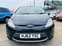 USED 2012 62 FORD FIESTA 1.6 ZETEC ECONETIC II TDCI 5d 94 BHP Superb Value Fiesta with Zero Road Tax