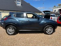 USED 2013 13 NISSAN JUKE 1.6 ACENTA PREMIUM 5d 117 BHP FSH-  Low Mileage Petrol with Sat Nan