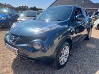 USED 2013 13 NISSAN JUKE 1.6 ACENTA PREMIUM 5d 117 BHP FSH-  Low Mileage Petrol with Sat Nan