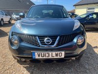 USED 2013 13 NISSAN JUKE 1.6 ACENTA PREMIUM 5d 117 BHP FSH-  Low Mileage Petrol with Sat Nan