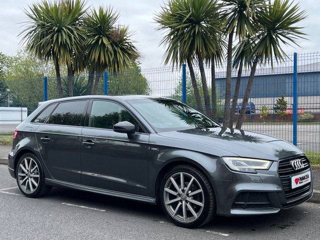 2019 19 Audi A3 1.5 SPORTBACK TFSI BLACK EDITION 5d 148 BHP ULEZ EURO 6