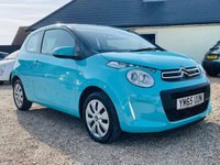 USED 2016 65 CITROEN C1 1.0 FEEL 3d 68 BHP Zero Road Tax  - Bright Blue Lagoon Paint
