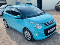 USED 2016 65 CITROEN C1 1.0 FEEL 3d 68 BHP Zero Road Tax  - Bright Blue Lagoon Paint