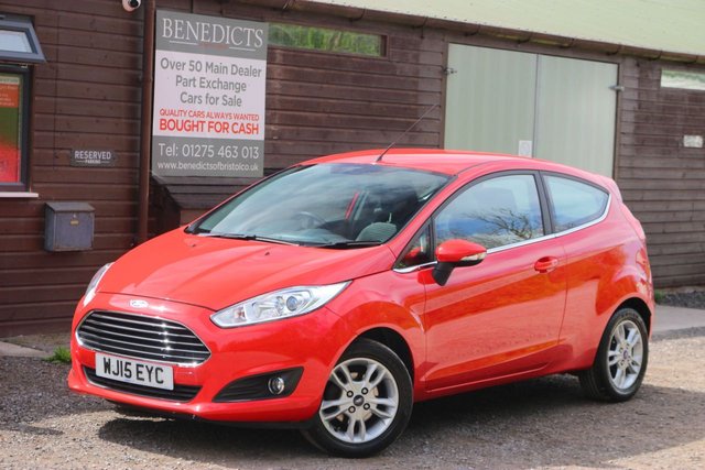 2015 15 Ford Fiesta 1.2 ZETEC 3d 81 BHP