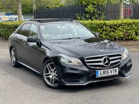 USED 2015 15 MERCEDES-BENZ E-CLASS 2.1 E220 BLUETEC AMG LINE PREMIUM 4d 174 BHP 