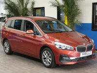 USED 2019 19 BMW 2 SERIES 2.0 220I LUXURY GRAN TOURER 5d 190 BHP ULEZ CAZ COMPLIANT 7 SEATS SAT NAV LEATHER 6 MONTHS GOLD WARRANTY
