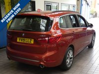 USED 2019 19 BMW 2 SERIES 2.0 220I LUXURY GRAN TOURER 5d 190 BHP ULEZ CAZ COMPLIANT 7 SEATS SAT NAV LEATHER 6 MONTHS GOLD WARRANTY
