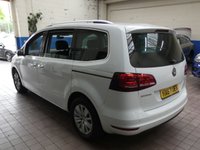 USED 2017 67 VOLKSWAGEN SHARAN 1.4 SE TSI BLUEMOTION TECHNOLOGY DSG 5d 148 BHP CAZ ULEZ COMPLIANT 7 SEATS CRUISE PARKING SENSORS FREE 12 MONTHS GOLD WARRANTY