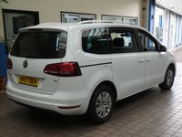 USED 2017 67 VOLKSWAGEN SHARAN 1.4 SE TSI BLUEMOTION TECHNOLOGY DSG 5d 148 BHP CAZ ULEZ COMPLIANT 7 SEATS CRUISE PARKING SENSORS FREE 12 MONTHS GOLD WARRANTY