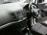 USED 2017 67 VOLKSWAGEN SHARAN 1.4 SE TSI BLUEMOTION TECHNOLOGY DSG 5d 148 BHP CAZ ULEZ COMPLIANT 7 SEATS CRUISE PARKING SENSORS FREE 12 MONTHS GOLD WARRANTY