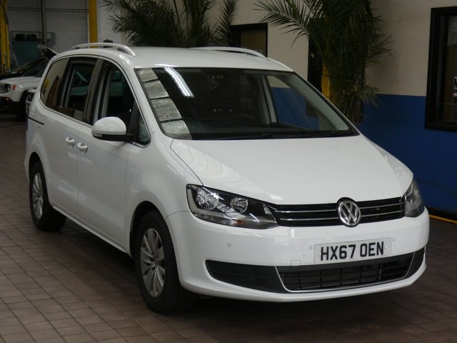2017 67 Volkswagen Sharan 1.4 SE TSI BLUEMOTION TECHNOLOGY DSG 5d 148 BHP