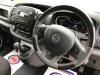 USED 2017 17 VAUXHALL VIVARO 1.6 L2H1 2900 SPORTIVE CDTI 120 BHP PRICE 13225 +VAT 2645 TOTAL= 15870