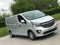 USED 2017 17 VAUXHALL VIVARO 1.6 L2H1 2900 SPORTIVE CDTI 120 BHP PRICE 13225 +VAT 2645 TOTAL= 15870