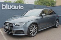 USED 2018 18 AUDI A3 1.0 SPORTBACK TFSI BLACK EDITION 5d 114 BHP 1 Owner, Full Service History, Excellent Condition, Low Running Costs