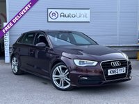 USED 2013 63 AUDI A3 2.0 TDI S LINE 5d 148 BHP HALF LEATHER SPORT SEATS | XENON HEADLIGHTS | CLIMATE | DAB RADIO | BLUETOOTH