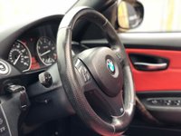 USED 2009 59 BMW 1 SERIES 2.0 120I M SPORT 2d 168 BHP CORAL RED LEATHER SEATS + FRONT & REAR PARKING SENSORS + CONVERTIBLE WITH BLACK ROOF + APRIL 2023 MOT
