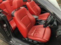 USED 2009 59 BMW 1 SERIES 2.0 120I M SPORT 2d 168 BHP CORAL RED LEATHER SEATS + FRONT & REAR PARKING SENSORS + CONVERTIBLE WITH BLACK ROOF + APRIL 2023 MOT
