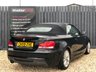 USED 2009 59 BMW 1 SERIES 2.0 120I M SPORT 2d 168 BHP CORAL RED LEATHER SEATS + FRONT & REAR PARKING SENSORS + CONVERTIBLE WITH BLACK ROOF + APRIL 2023 MOT