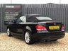 USED 2009 59 BMW 1 SERIES 2.0 120I M SPORT 2d 168 BHP CORAL RED LEATHER SEATS + FRONT & REAR PARKING SENSORS + CONVERTIBLE WITH BLACK ROOF + APRIL 2023 MOT