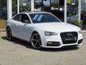 USED 2016 65 AUDI A5 2.0 TDI QUATTRO BLACK EDITION PLUS 3d 187 BHP Finished in IBIS WHITE with contrasting EBONY LEATHER/ALCANTARA SPORTS TRIM. This A5 is stylish, looks great and feels very well built. It has a plush interior with extra safety with quattro 4x4. Features include, Pan Roof, Bang and Olufsen Speakers, Sat nav, DAB Radio, 19" ALLOYS, Leather/Alcantara Heated Sports trim, B/Tooth, Rear Park Sensors and much more. Dealer serviced at 28606 miles, 66722 miles, 74726 miles and on arrival at 96363 miles.