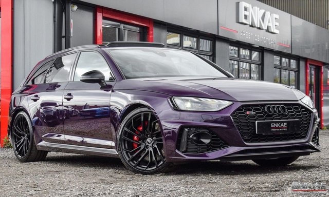 2021 21 Audi Rs4 2.9 RS 4 TFSI QUATTRO CARBON BLACK 5d 444 BHP